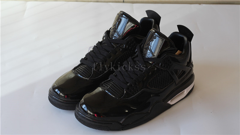 Authentic Air Jordan 4 Rero 11lab4 Black
